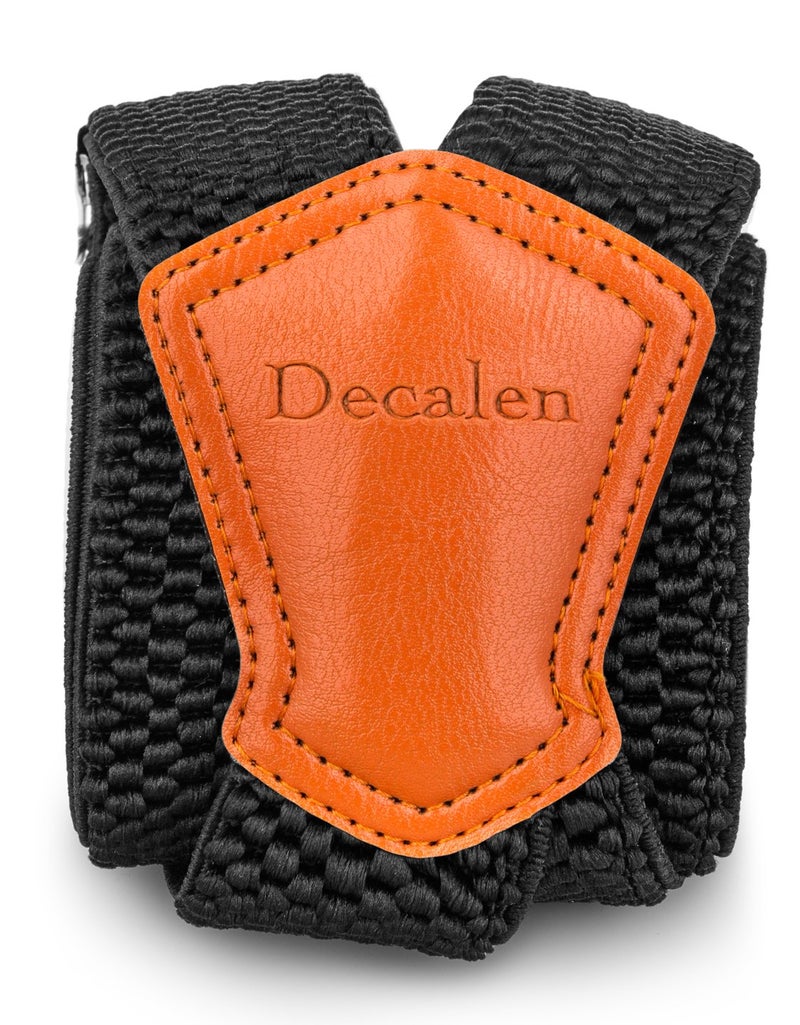 Decalen Mens Suspenders Very Strong Clips Heavy Duty Braces Big and Tall X Style (Black 1) - Image 3